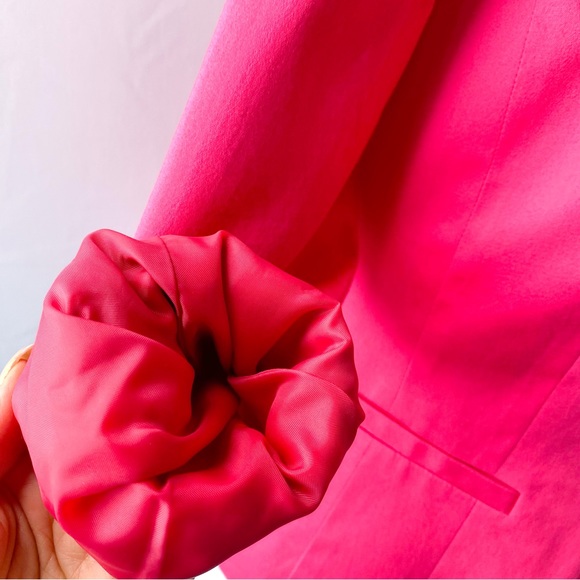 Halogen XS pink button mid length v blazer - Picture 9 of 15